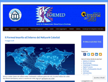 Tablet Screenshot of formedcampania.com